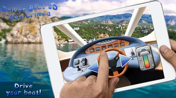 Driver Boat 3D Sea Crimea পোস্টার