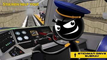 Stickman Drive Subway ภาพหน้าจอ 1