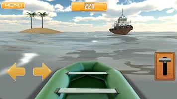 Survive Raft 3D Simulator اسکرین شاٹ 1