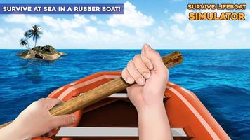 Survive Raft 3D Simulator اسکرین شاٹ 2