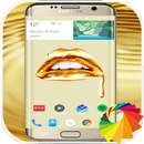 gold Luxeuse Theme for Nix APK