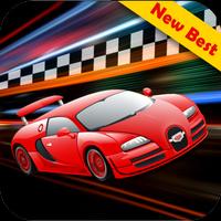 New Race Mcqueen Car Racing ポスター