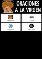 Oraciones Virgen poster