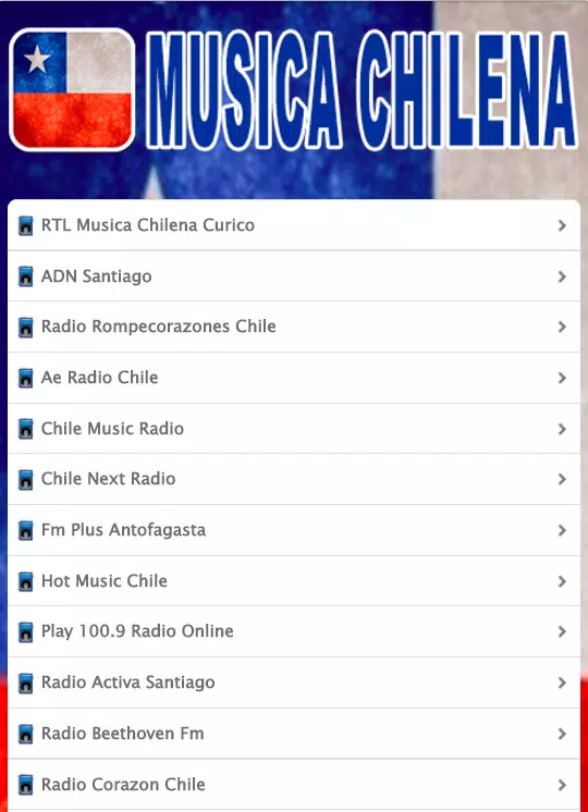 Descarga de APK de Musica Chilena para Android