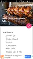 Recetas De Pollo تصوير الشاشة 3