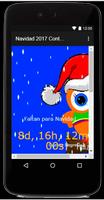 Navidad 2017 Conteo Regresivo faltan numero dias poster