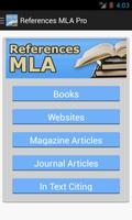 References MLA الملصق