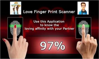 Love Finger Print Scanner Prank Plakat