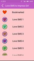 1 Schermata Love SMS to Impress Girl