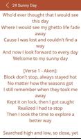 Hit Akon's Songs lyrics capture d'écran 3