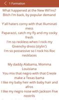 Hit Beyonce's Songs Lyrics capture d'écran 2