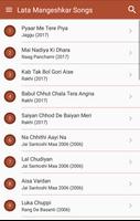 Hit Lata Mangeshkar's Songs captura de pantalla 2