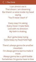Hit Miley Cyrus's Songs lyrics capture d'écran 2