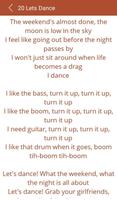 Hit Miley Cyrus's Songs lyrics capture d'écran 3