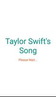 Hit Taylor Swift's Songs Lyric الملصق