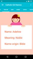 Catholic Baby Names capture d'écran 1