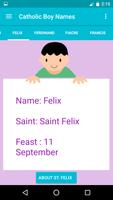 Catholic Baby Names syot layar 2