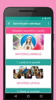 Saint Rosaire catholique Affiche