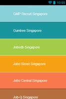 Singapore Job Affiche