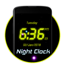 APK Night Digital Clock lwp