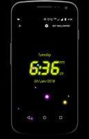 Night Digital Clock lwp स्क्रीनशॉट 1