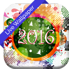 3D New Year Live Wallpaper icon