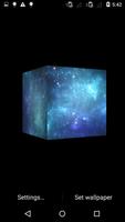Blue Effect 3d cube LWP 海报