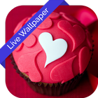 3D Cute Hearts Cube LWP icône