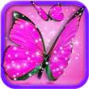 Pink Butterfly Live Wallpaper APK