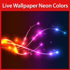 ikon Neon Warna Hidup Wallpaper