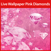 Pink Diamonds Live Wallpaper