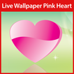 Розовое сердце Live Wallpaper