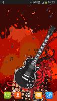 Rock Music Live Wallpaper Affiche