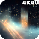 4K Night City Fog Video Live Wallpaper APK