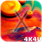 Exclusive Fluid Live Wallpaper for Phone X آئیکن