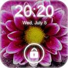 4K Flowers Lock Screen icono