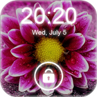 4K Flowers Lock Screen icône