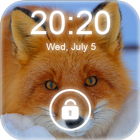 آیکون‌ 4K Fox Lock Screen