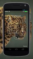 4K Leopard Lock Screen 포스터