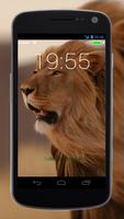 4K Lion Lock Screen تصوير الشاشة 1