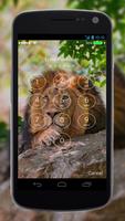 4K Lion Lock Screen تصوير الشاشة 2