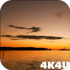 4K Sunset Beauty Video Live Wallpaper icône
