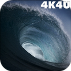 4K Perfect Sea Wave Live Video иконка