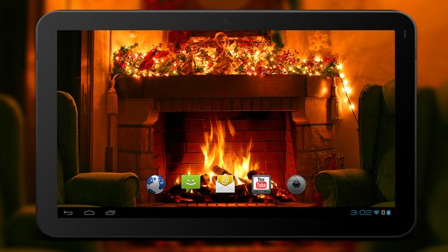 Download 4k Xmas Fireplace Video Live Wallpaper Apk For Android