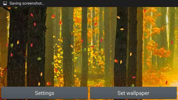 Forest Live Wallpaper capture d'écran 2
