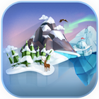 Cube winter icon