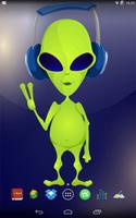 Dancing alien Cartaz