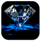 Falling diamonds 3D icône