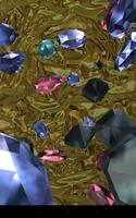Falling diamonds 3D imagem de tela 3
