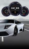 Lamborghini Clock Compass LWP screenshot 1
